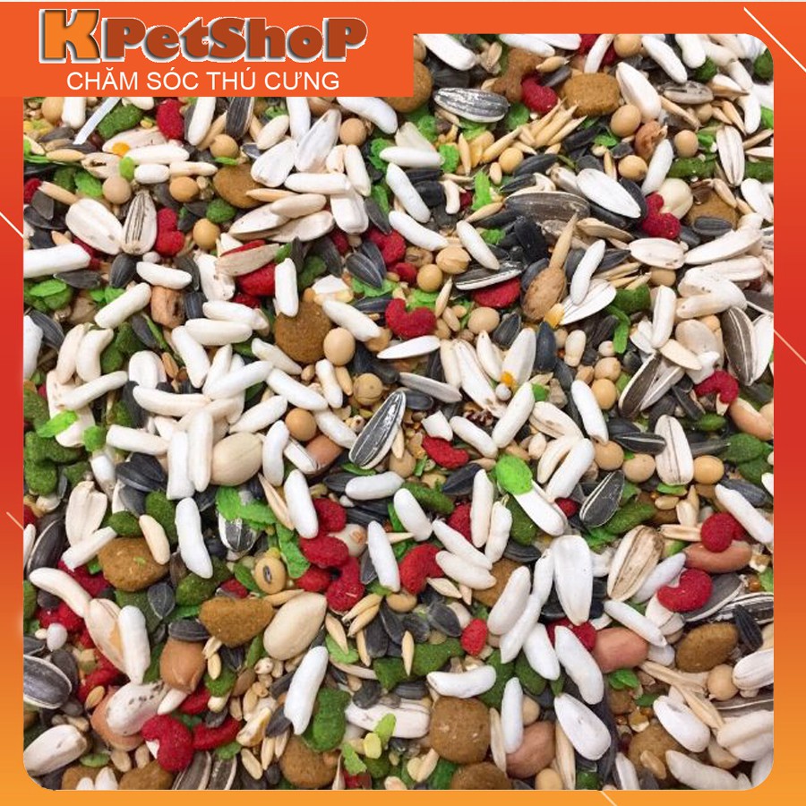 Thức ăn trộn cơ bản cho chuột Hamster, Sóc...