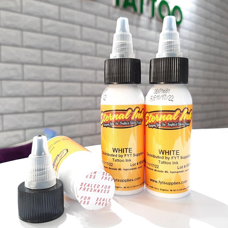 Mực xăm hình enternal ink white 30ml