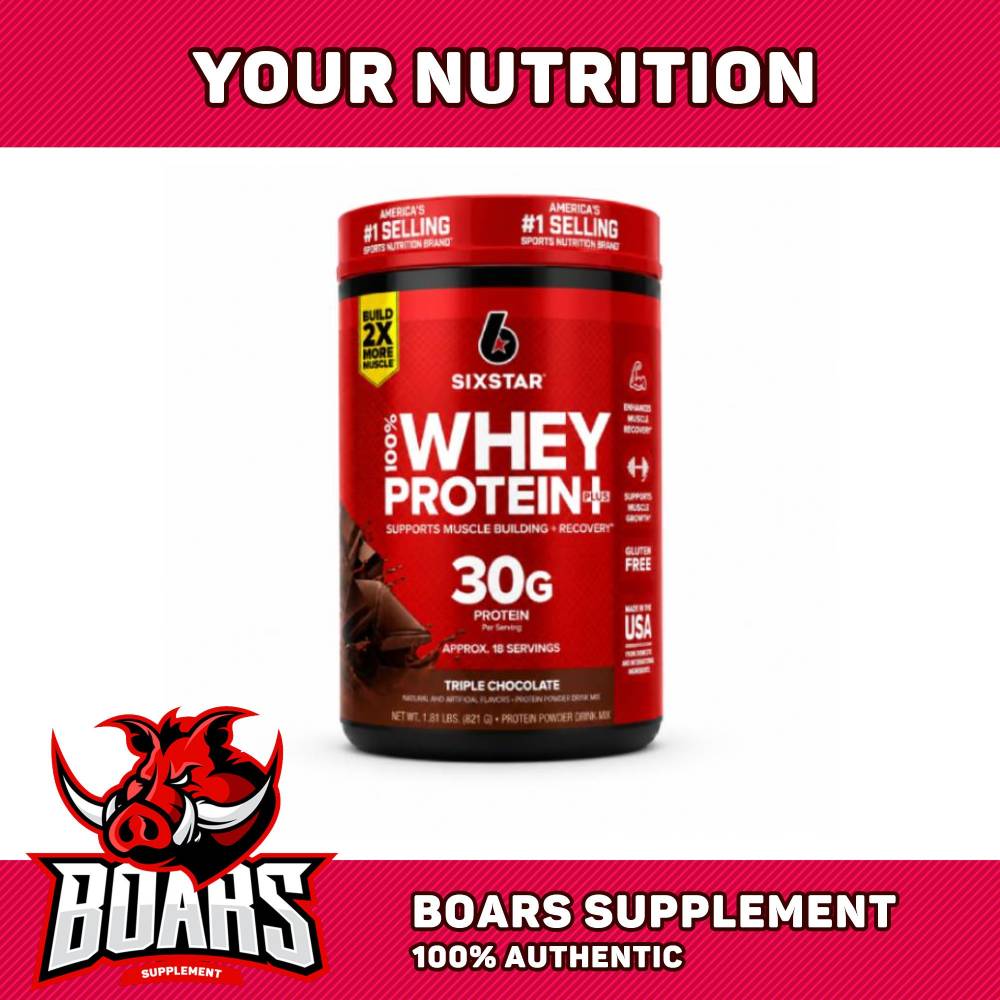 [Hàng Mỹ] Sixstar 100% Whey Protein Plus - Giải pháp bổ sung dinh dưỡng và thay thế bữa ăn nhanh gọn