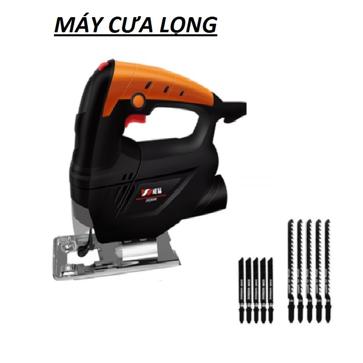 MÁY CƯA LỌNG, CƯA SỌC 710W, TẶNG KÈM 5 LƯỠI CẮT GỖ + 5 LƯỠI CẮT KIM LOẠI