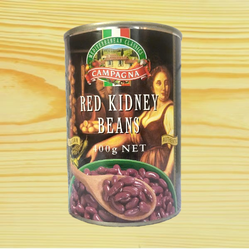 CAMPAGNA [Lon Red Kidney 400g] ĐẬU ĐỎ Ý ĐÓNG HỘP Red Kidney Beans