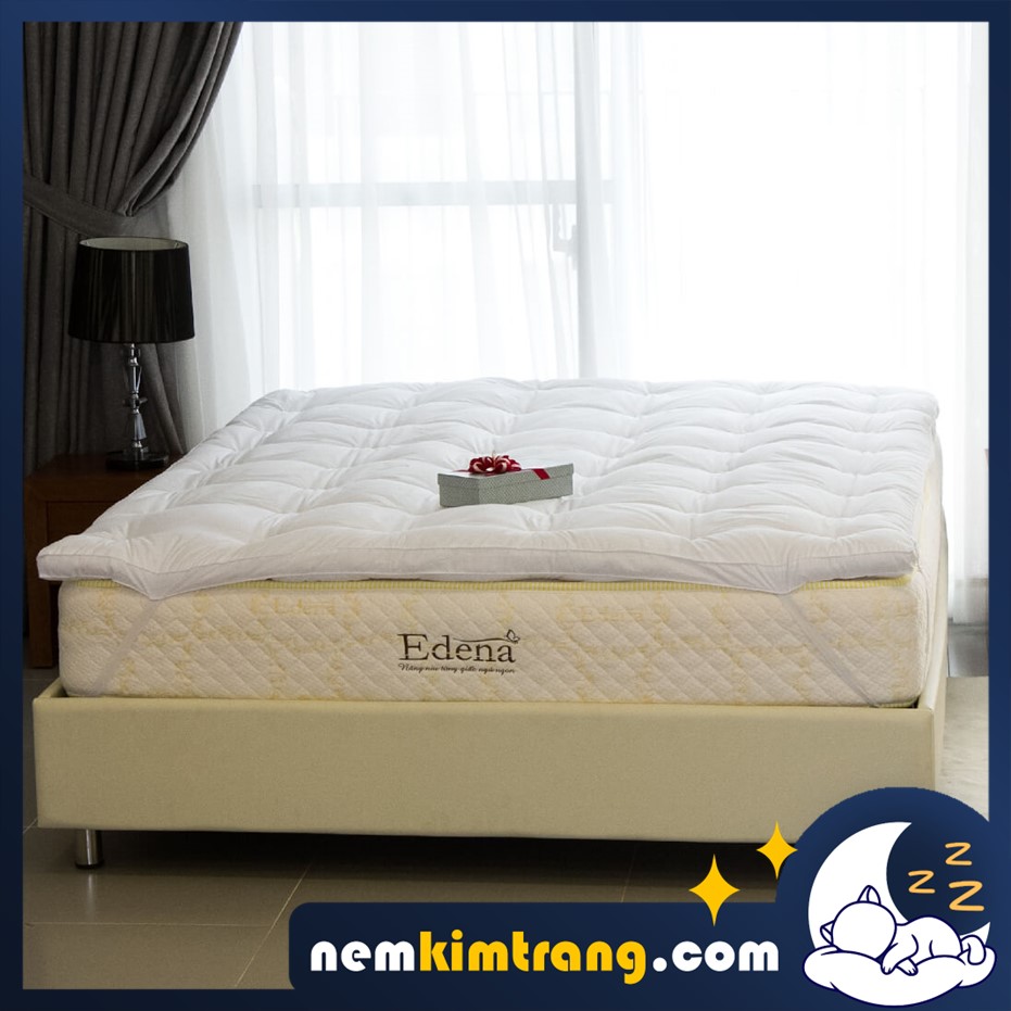 Topper Edena Deluxe tấm làm mềm nệm, lót nệm - CHÍNH HÃNG