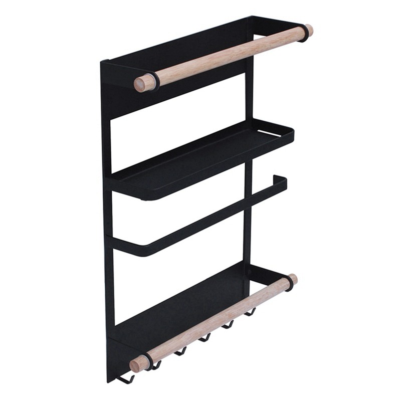 KỆ ĐỂ ĐỒ HÍT TỦ LẠNH, Kệ đựng đồ có nam châm hít tủ lạnh , Kệ đựng đồ nhà bếp có nam châm, KỆ ĐỰNG ĐỒ ĐA NĂNG DÍNH HÚT BẰNG NAM CHÂM