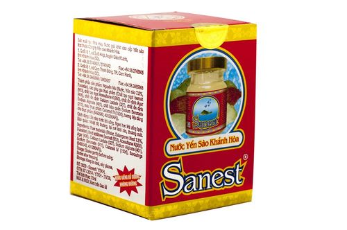 Nước yến sào Sanest ăn kiêng hũ 70ml không đường