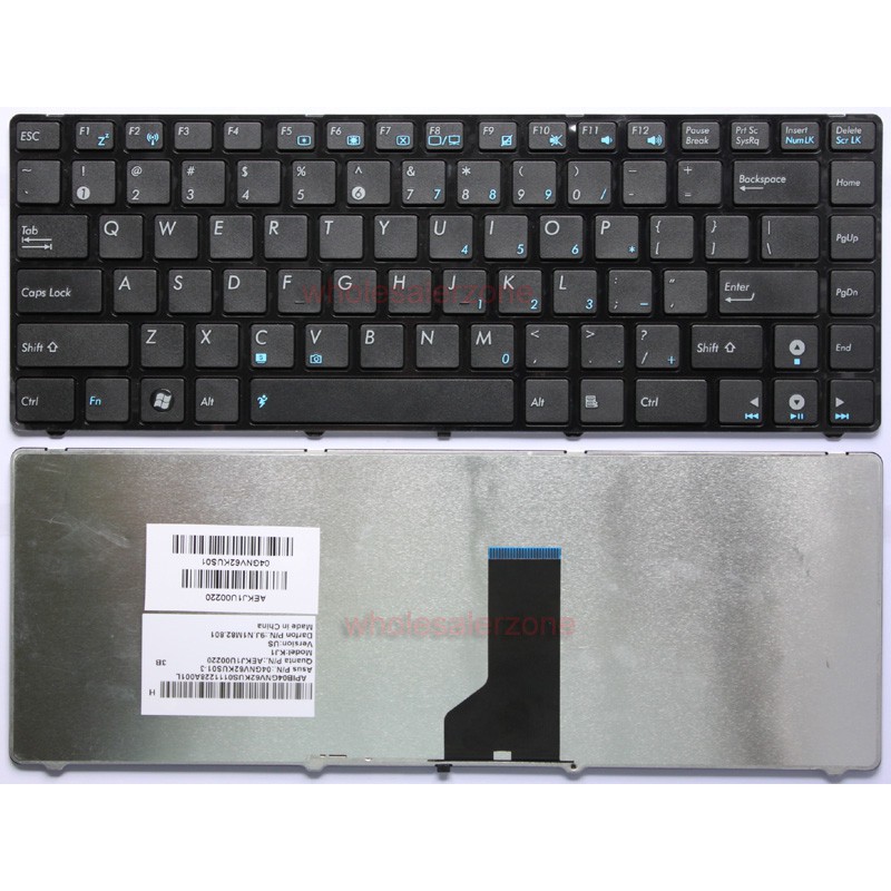 Bàn phím asus. k43 k43br k43by k43e k43ta k43tk k43u k43s k42 k42 serial