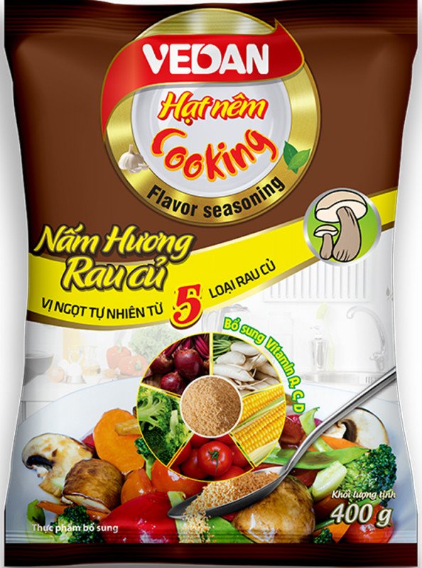 Hạt nêm Chay Nấm Hương Rau Củ Vedan 900gram