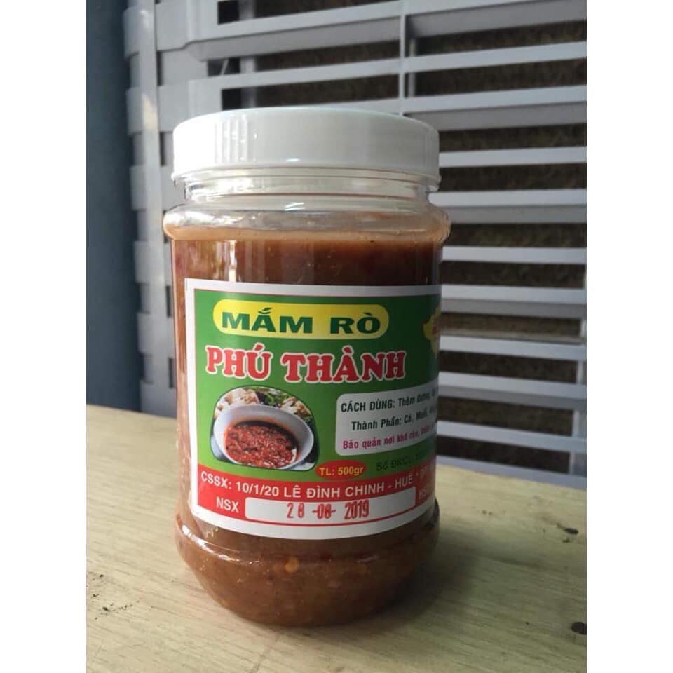 Mắm rò Phú Thành ( mắm cá) 500gram - Đặc Sản Huế - Siêu ngon