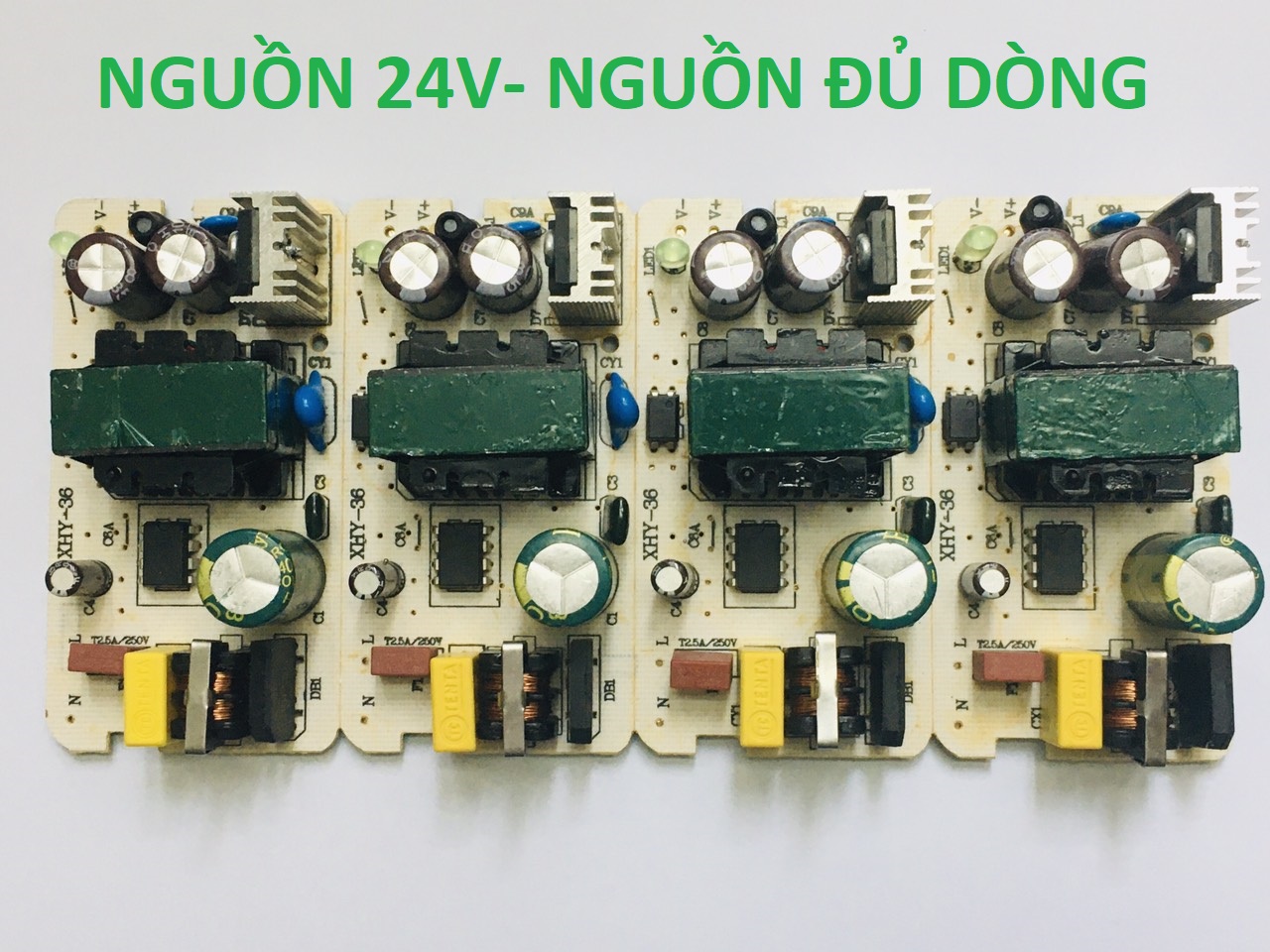 Nguồn không vỏ 24v1.5a, 12v3a dùng cho động cơ, máy lọc nước