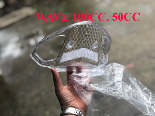 Ốp Hậu Trong Suốt Cho Wave 100 - 110 - Dream