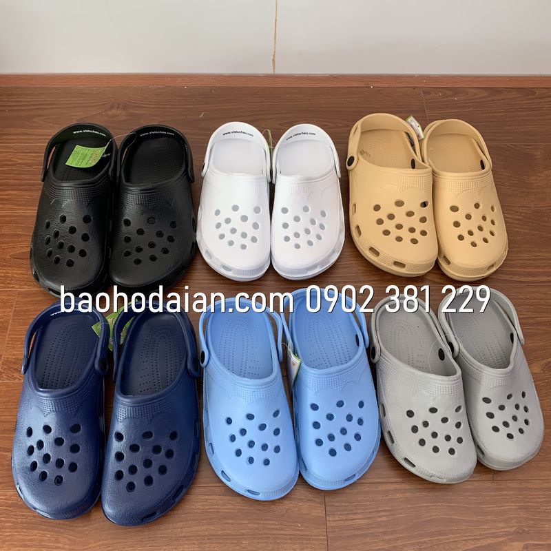 Dép sục nhựa eva siêu nhẹ đi phòng sạch, bệnh viện vac sha001