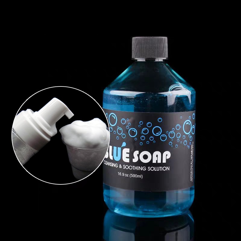 Dung dịch blusoap lau mực dùng trong phun xăm