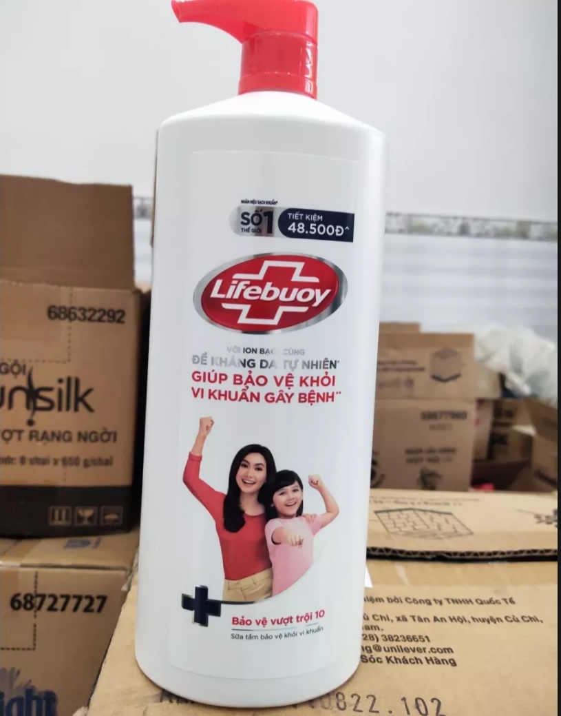 Sữa tắm Lifebuoy chai 1Kg các loại / túi 800g