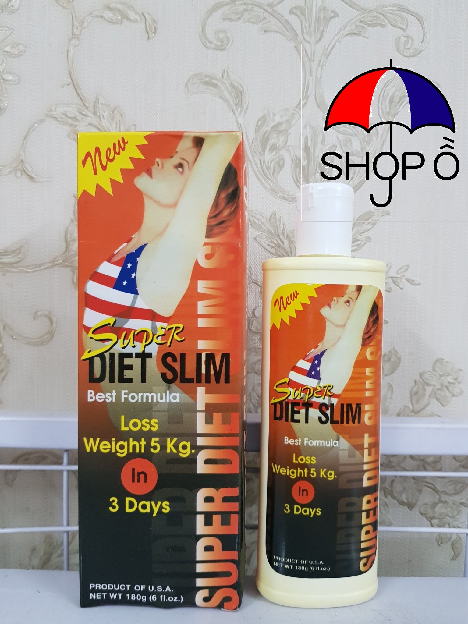 Kem tan mỡ super diet slim 180gr - usa