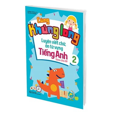 Fahasa - cùng khủng long luyện viết chữ, ôn từ vựng tiếng anh theo chủ đề 2