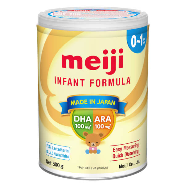 Sữa bột meiji 0-1 nhật bản 800g