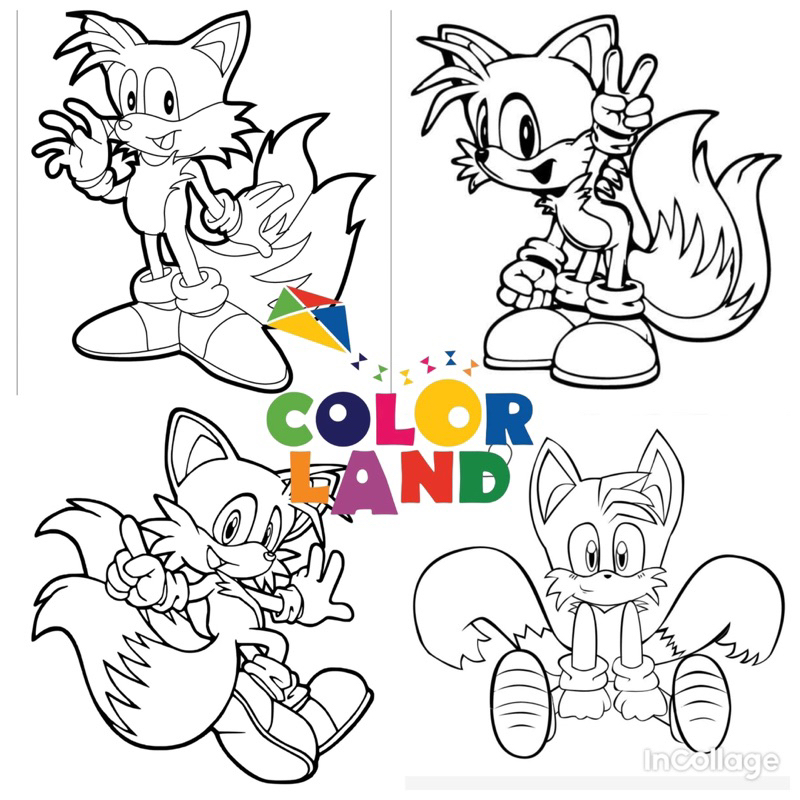 Tuyển tập 25+ tranh tô màu Sonic siêu đẹp dành tặng bé yêu