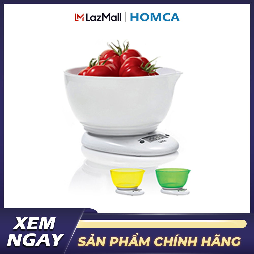 Cân điện tử nhà bếp Laica KS1016 - Trọng lượng tối đa 3 kg - Độ chia nhỏ nhất 1g