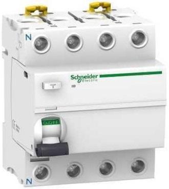 Cầu dao chống rò rccb acti9 4p 100a 415v 300ma_a9r15491_schneider