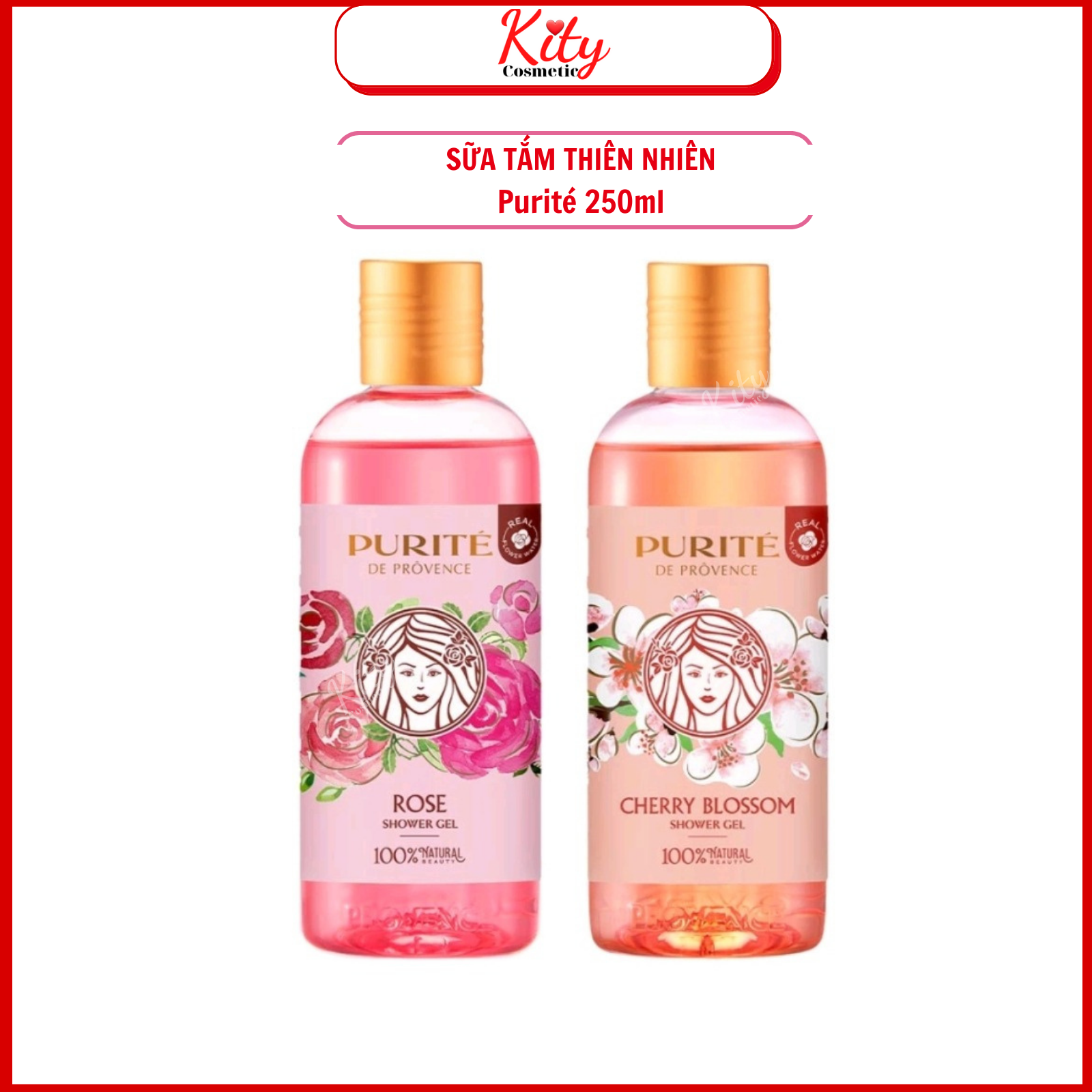 Sữa tắm thiên nhiên purité 250ml