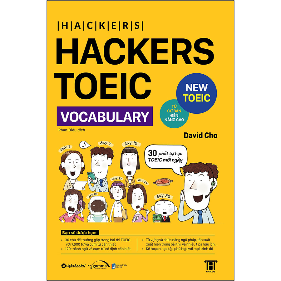 Sách - hackers toeic - vocabulary