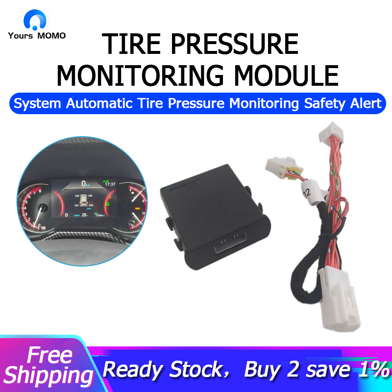 For Toyota Corolla Cross 2020-2022 Car TPMS Tire Pressure Monitoring Display System Tire Pressure Monitor Security Alarm