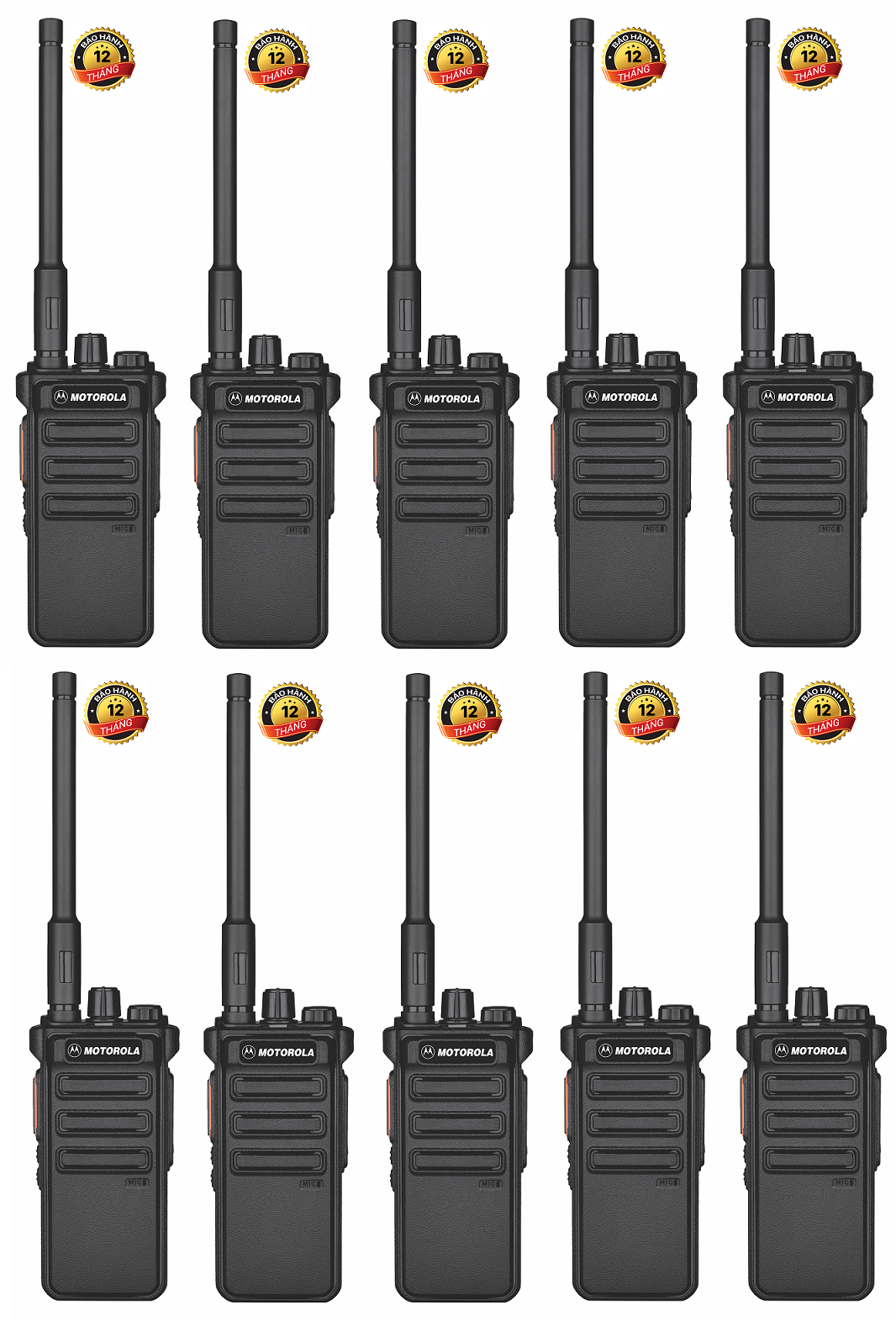 Bộ 10 bộ đàm cầm tay công suất siêu lớn 10w motorola cp1688is
