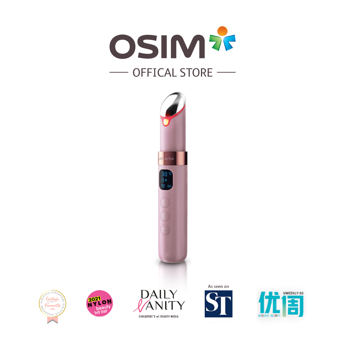 OSIM Máy massage mắt uGlow Eye