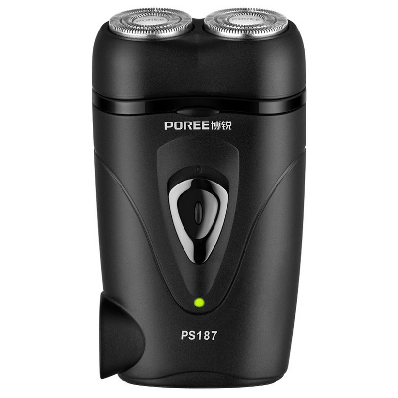 [HCM]Tông Đơ Cạo Râu Máy Cạo Râu 2 Lưỡi Kép Cao Cấp Mini PS187 Máy Cạo Râu Điện Cắm Sạc Phái Nam Dễ Dàng Sử Dụng