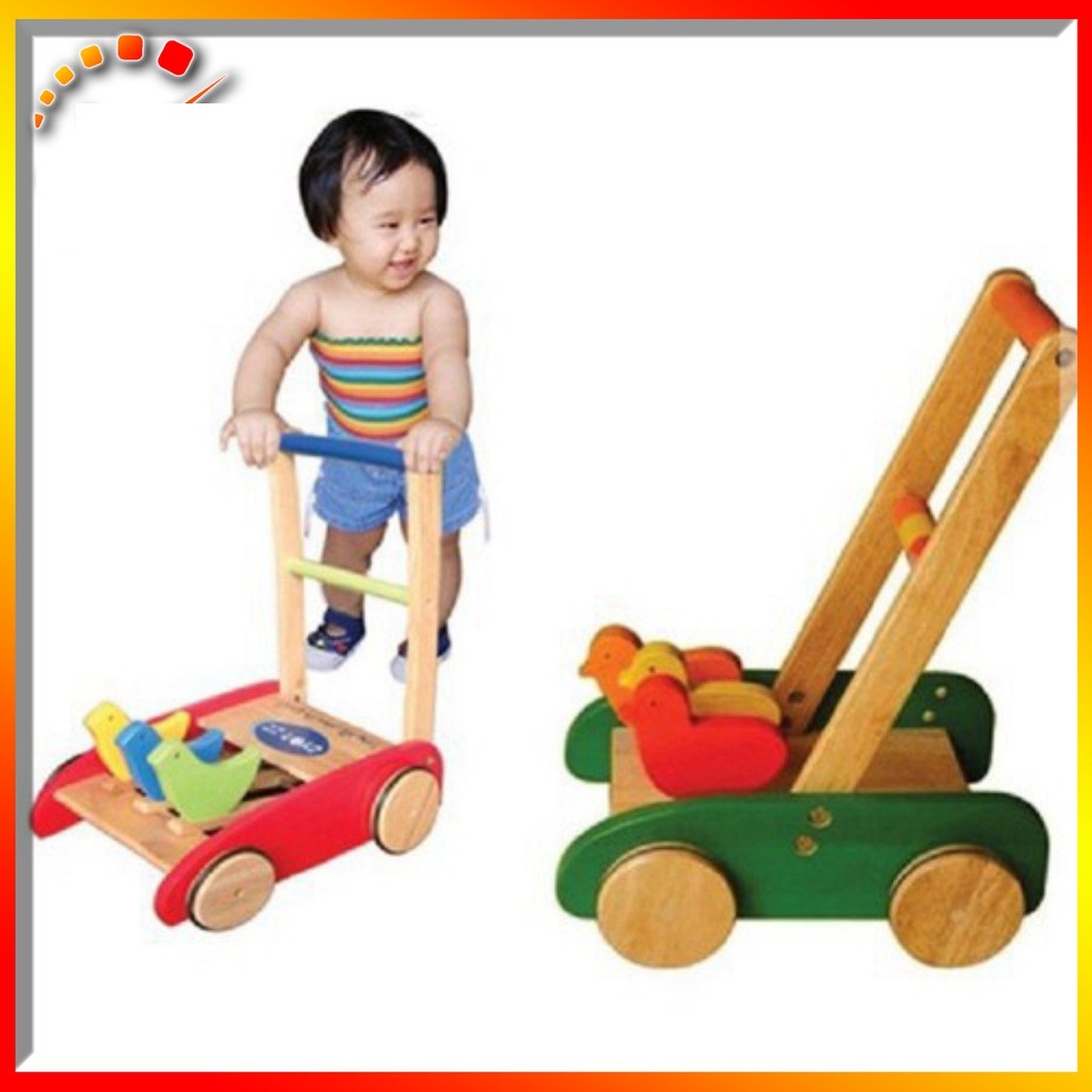 Xe Tập Đi Bằng Gỗ 3 Con Gà Cao Cấp Cho Bé Yêu (Mẫu Ngẫu Nhiên)  Giúp Bé Nhanh Biết Đi - Hàng Việt Nam Chất Lượng Cao Giá Rẻ, Xe Gà , Xe Gỗ Tập Đi 3 Con Gà .Xe gà tập đi cho bé yêu ,xe tập đi