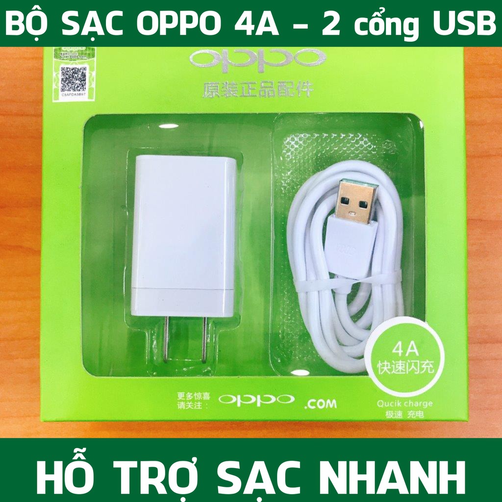 [SIÊU KHUYẾN MÃI] BỘ SẠC OPPO 4A MÀU XANH LÁ, AN TOÀN CỔNG USB CAO CẤP , CỰC BỀN, SẠC CỰC NHANH-BỘ SẠC OPPO CÓ MẶT TẠI SHOP LÀ HÀNG SẠC CỰC KỲ ỔN ĐỊNH SẠC OPPO CHUẨN OUTPUT 5V-2A KHÔNG HẠI NGUỒN VÀ CẢM ỨNG
