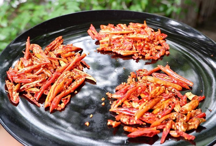 Snack ớt thái lan chiên giòn - gói 200g