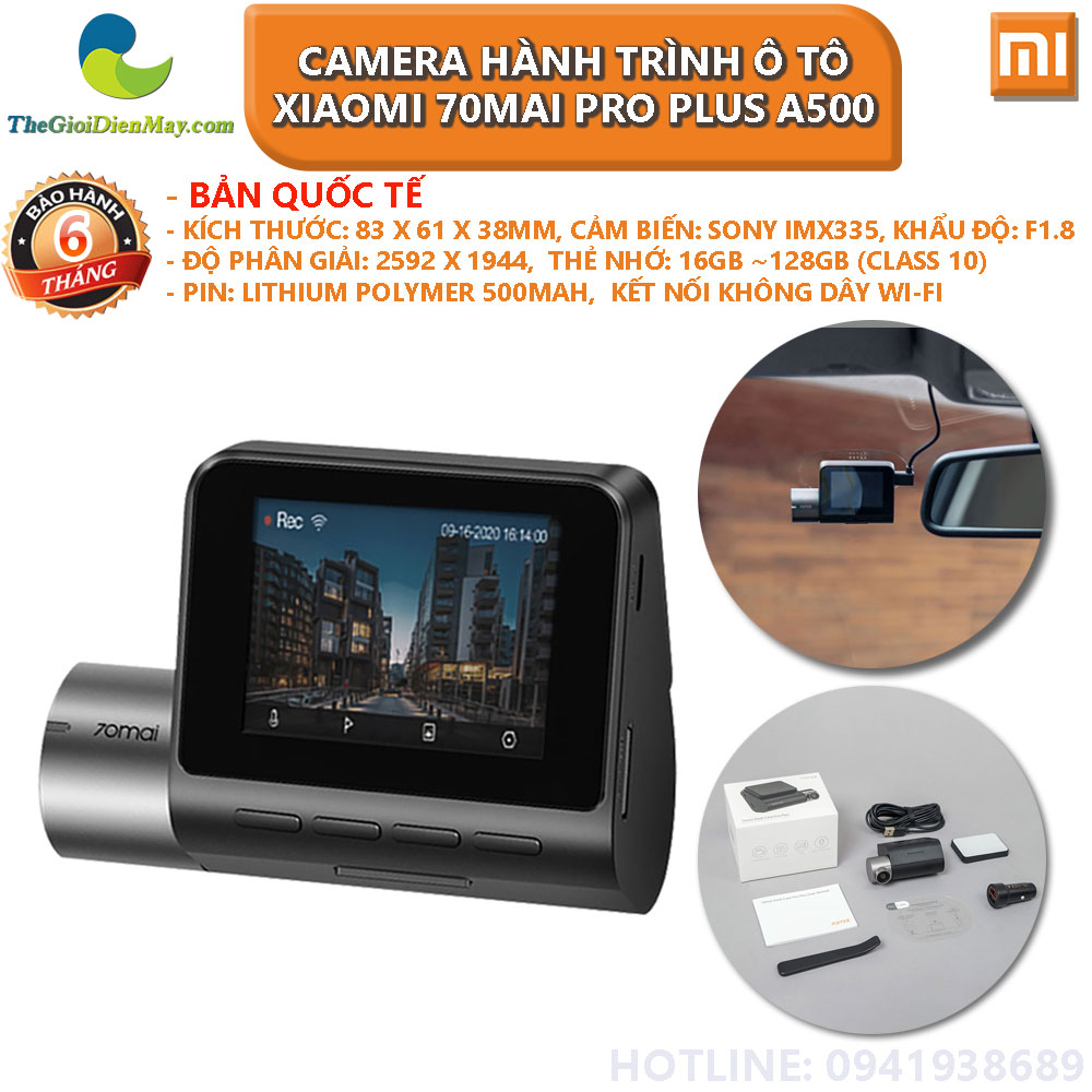 Xiaomi 70mai pro plus a500