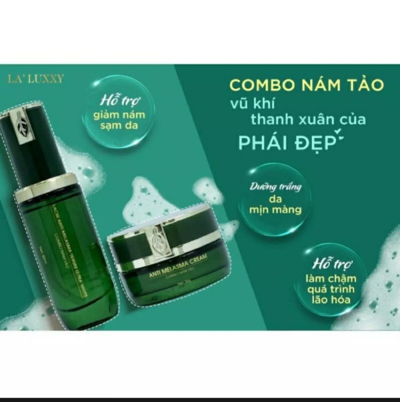 Dr.Lacir La’Luxxy Kiribirth BG Chiết Xuất Tảo Biển trong Combo nám tảo