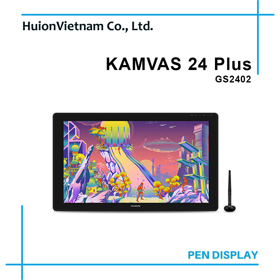 Bảng vẽ LCD Kamvas 24 Plus (2.5K)