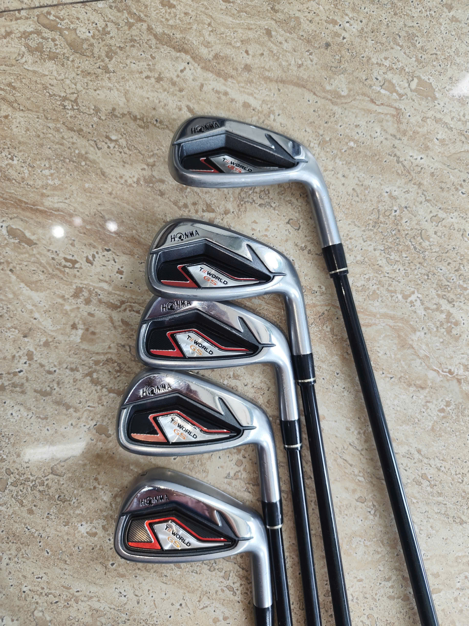 Bộ Gậy Sắt Cũ - 2nd Iron Set Honma TW GS Flex R ( 6-10) 5 pcs - Secondhand - 7519