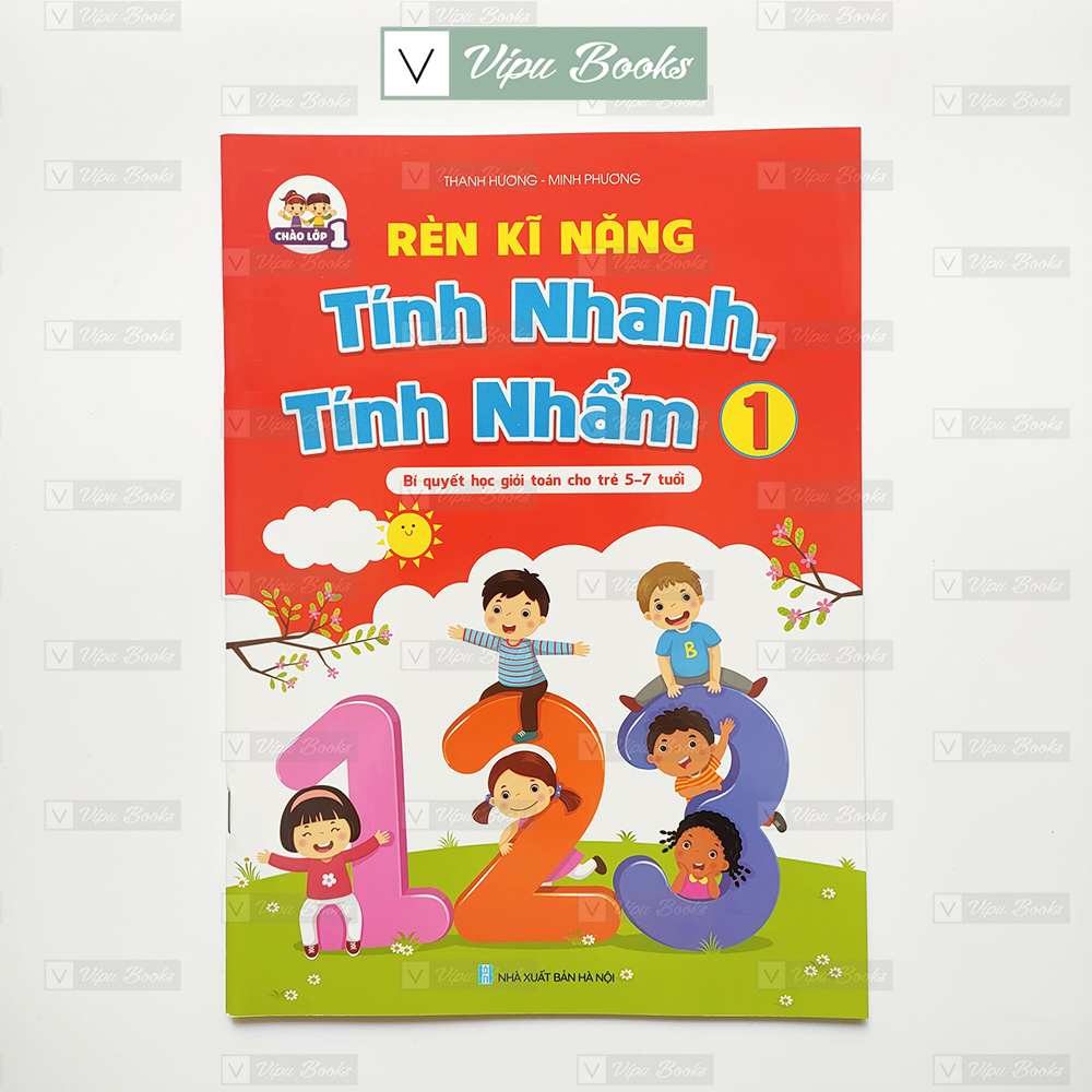 Sách - Rèn Kỹ Năng Tính Nhanh Tính Nhẩm, Cộng Trừ Phạm Vi 100 - Bí Quyết Học Giỏi Cho Trẻ 6-7 Tuổi