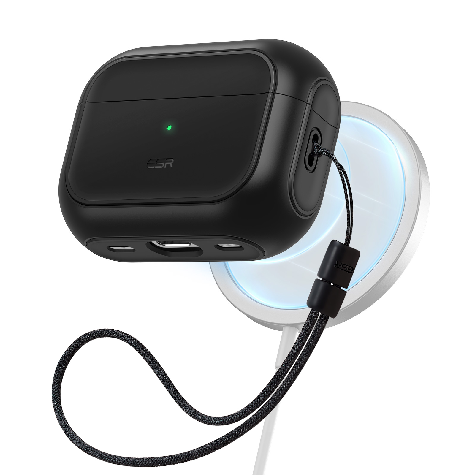 Ốp esr orbit hybrid case with halolock cho airpods pro 2/ airpods pro