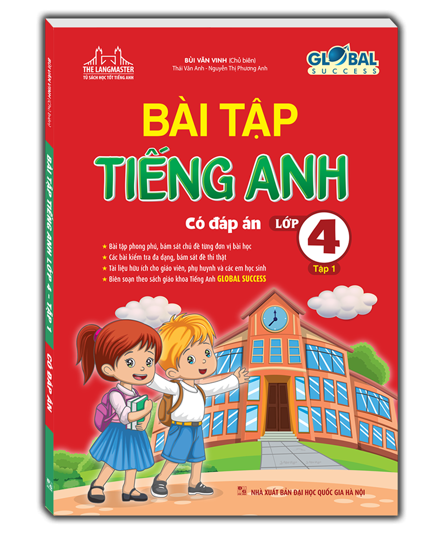 Sách - GLOBAL SUCCESS - Bài tập tiếng anh lớp 4 tập 1