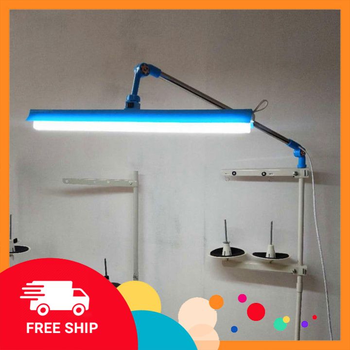 Đèn gắn máy may đèn gắn cọc chỉ máy may và máy vắt sổ