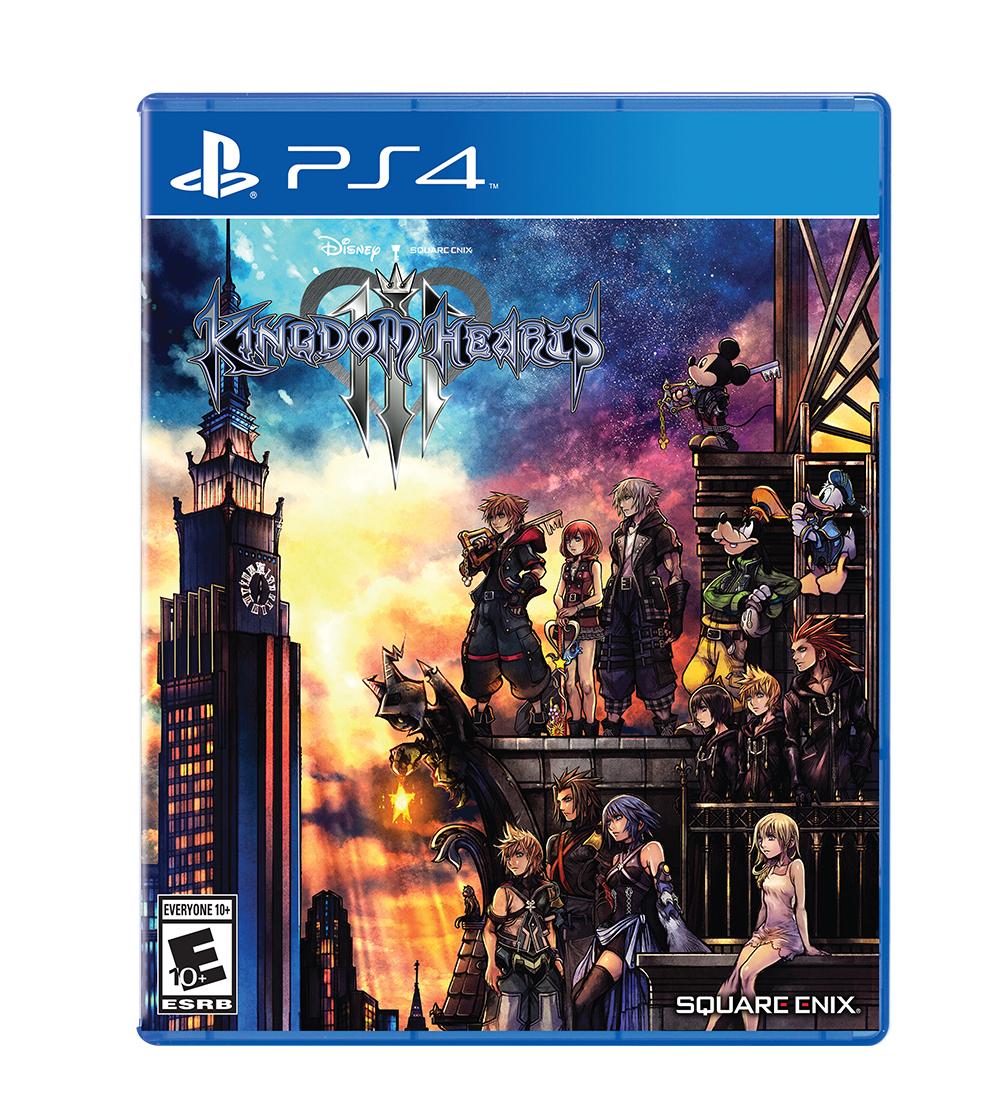 Đĩa game ps4 : kingdom hearts 3