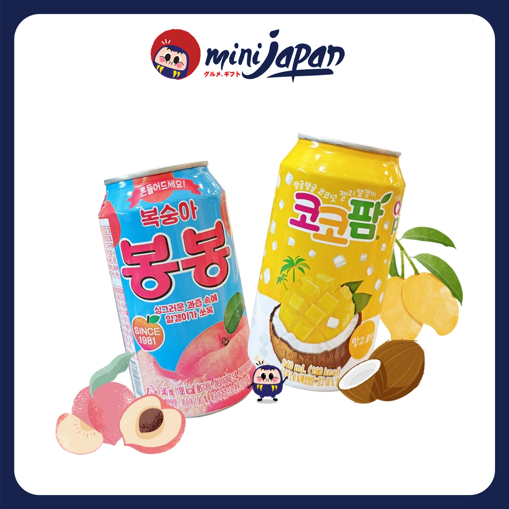 Nước ép trái cây có thạch Haitai Hàn Quốc 238ml/340ml
