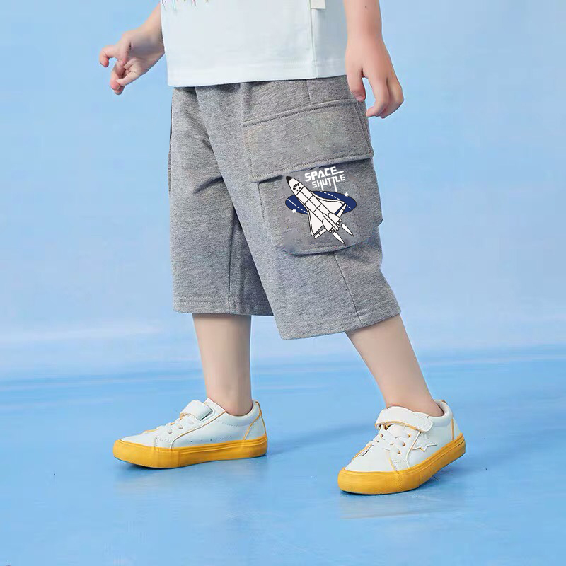 Quần short đùi cotton bé trai tanosa túi hộp 4 chiều siêu đẹp size 13-36kg