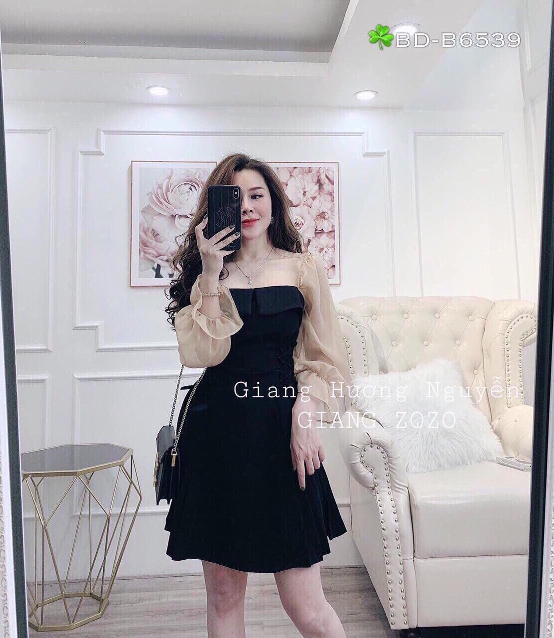 Đầm kate phối voan-MTB