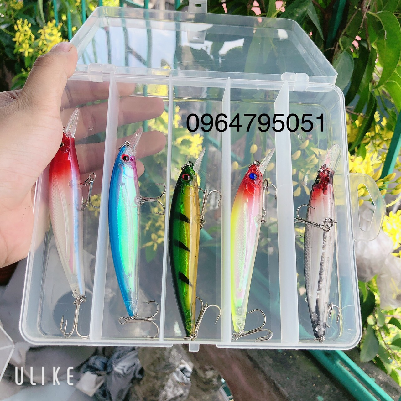 hộp mồi câu cá lure chuyên  cá chẽm lá , tráp ,hồng