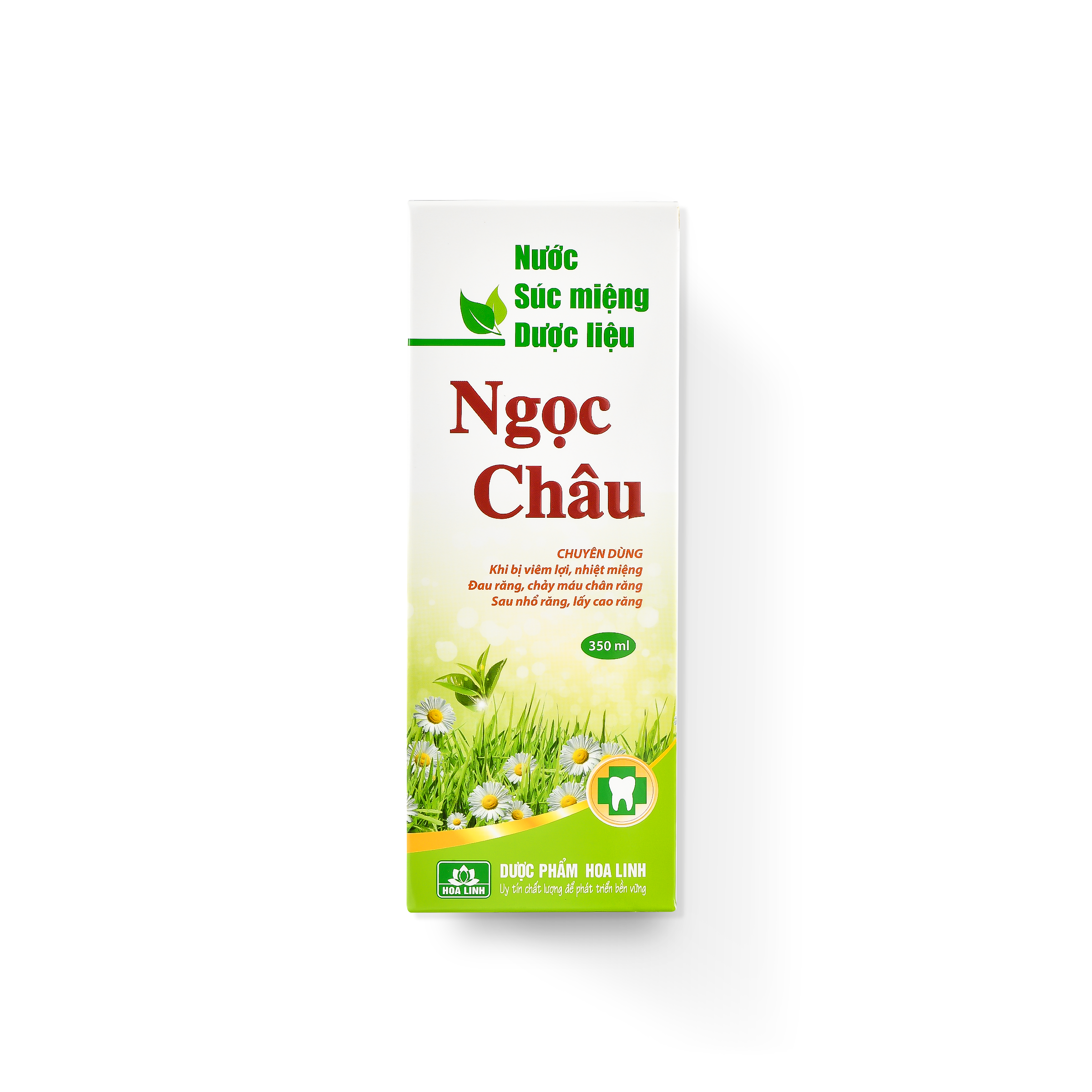 Nước súc miệng dược liệu Ngọc Châu 350ml