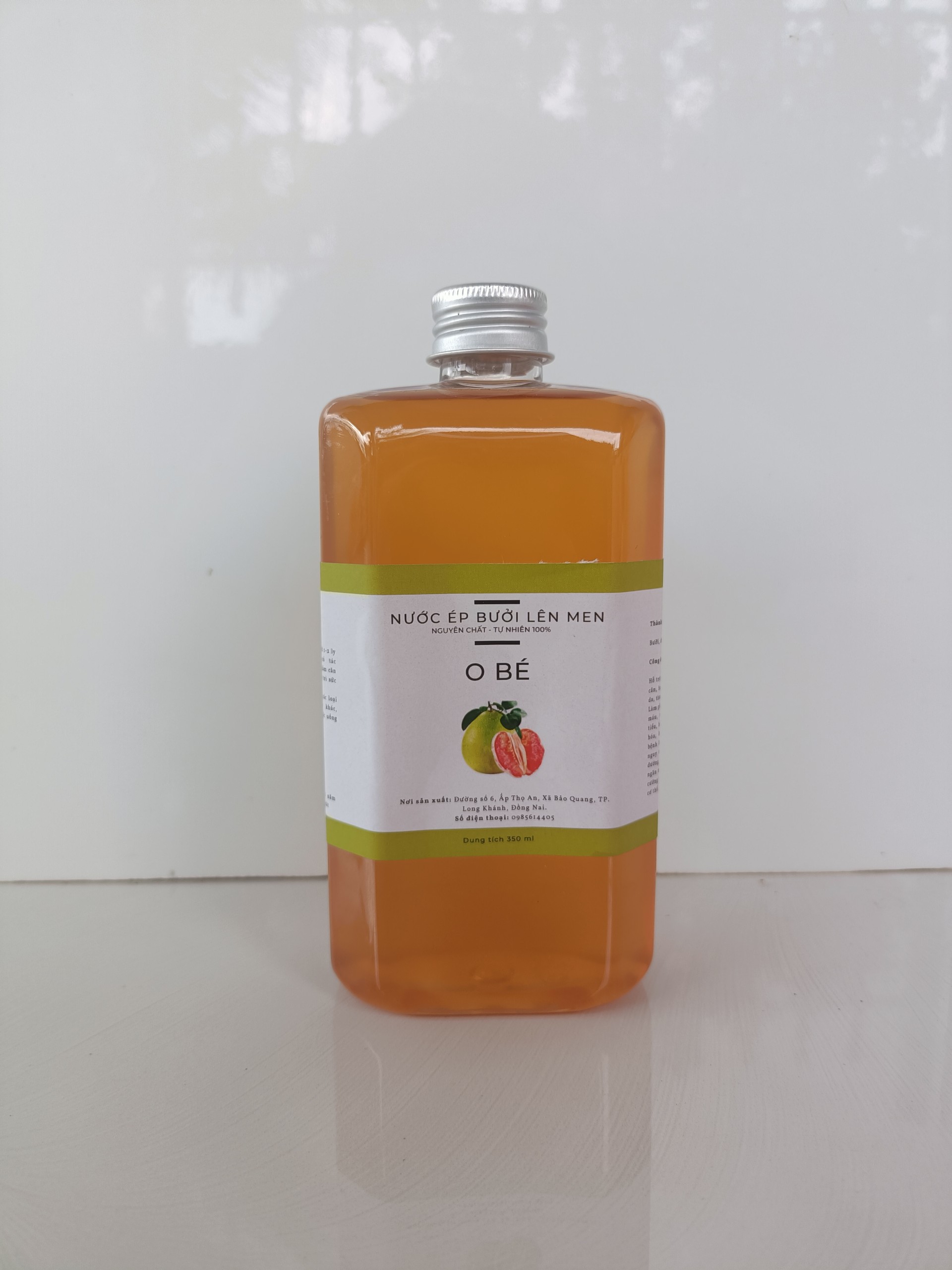 Nước ép bưởi lên men 350ml combo 3 chai