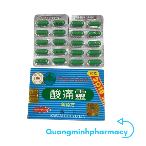 Toan Thống Linh hộp 20 viên - Đau thần kinh tọa, tê nhức chân tay, gai cột sống, đi lại khó khăn