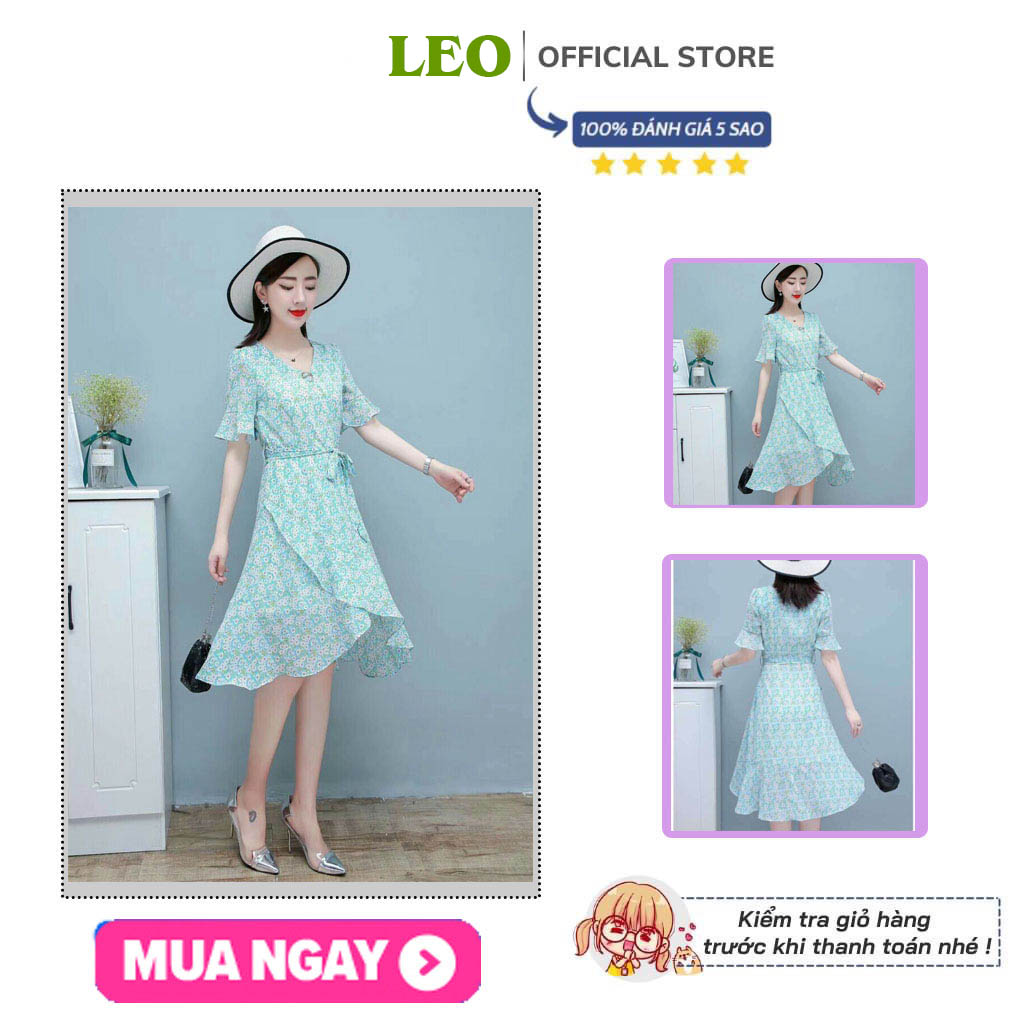 Váy nữ đầm hoa cúc Quảng châu