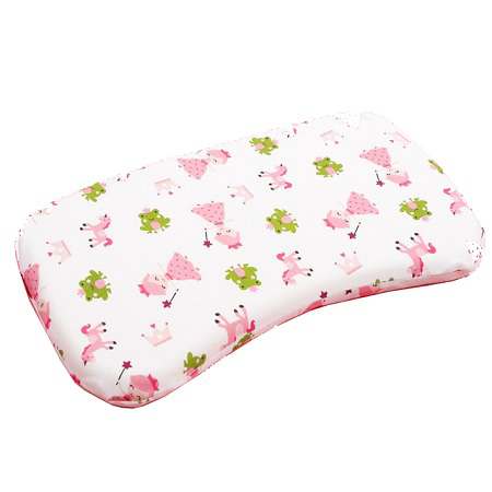 Gối cao su non chống móp đầu cho bé, chất liệu cao su non tổng hợp, vải cotton thấm hút mồ hôi tốt, thích hợp cho bé từ 2 tháng -5 tuổi