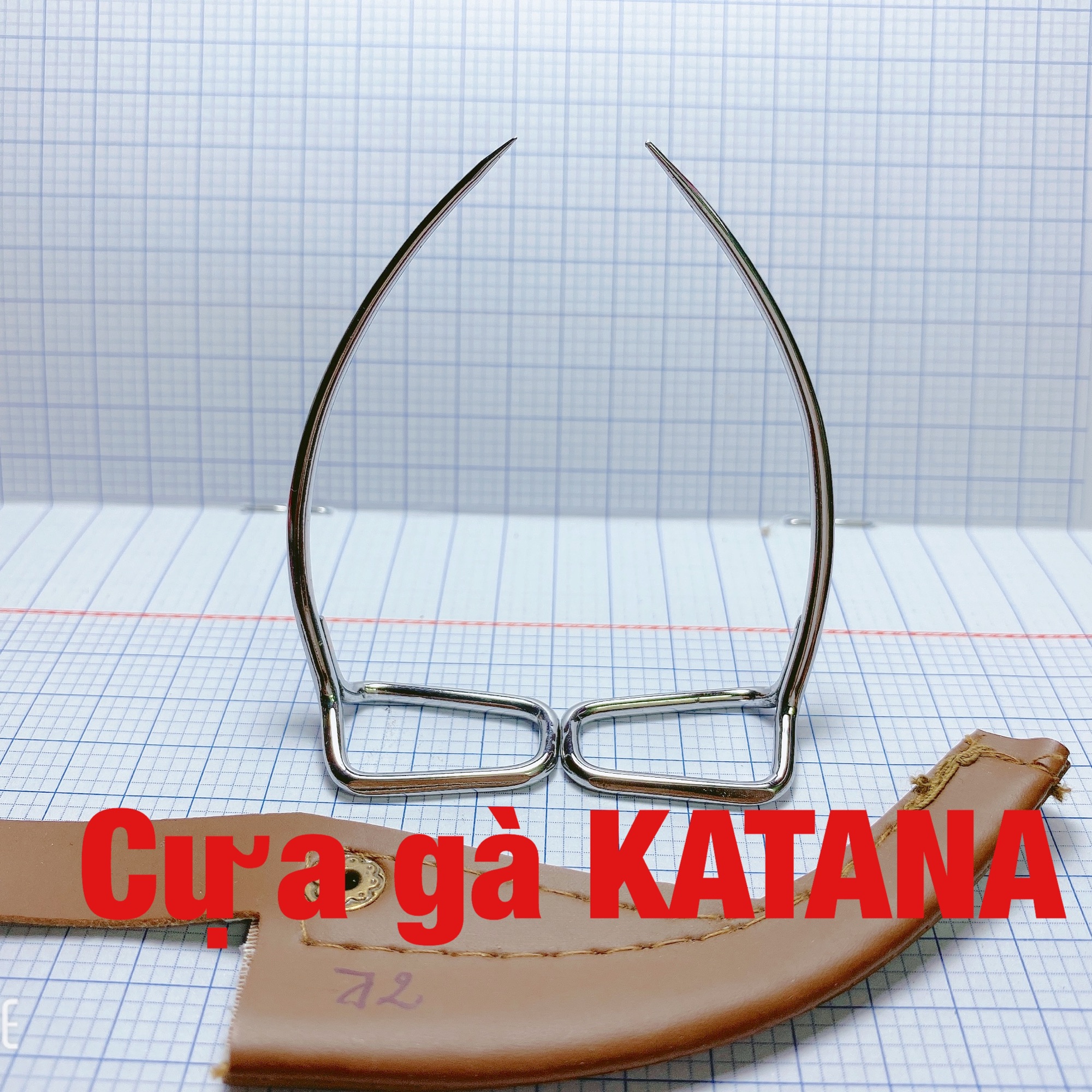 [HCM]Cựa gà nòi thông kim thép Mỹ 72